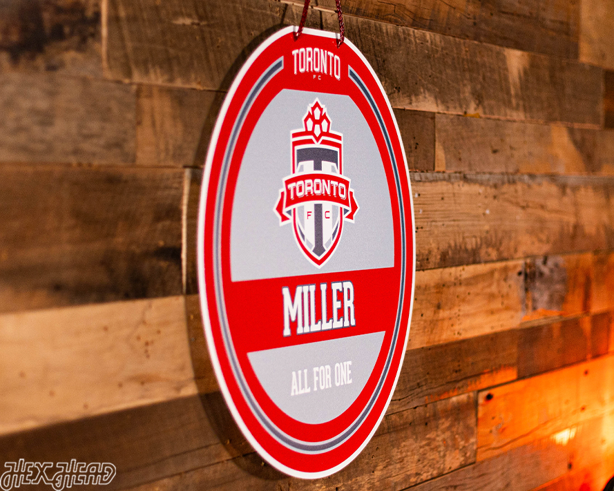 Toronto FC Personalized Monogram Metal Art