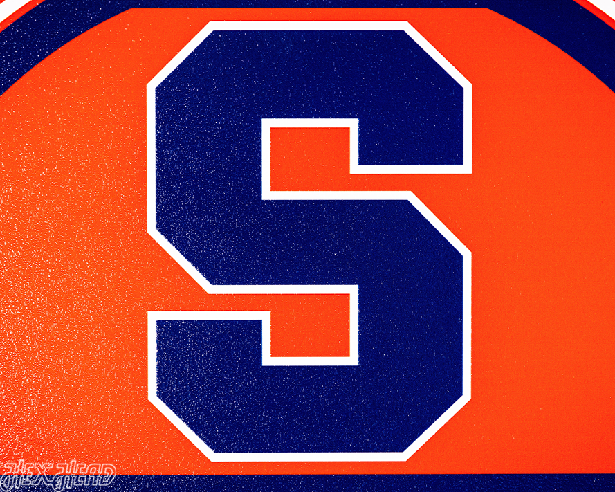 Syracuse Orange Personalized Monogram Metal Art