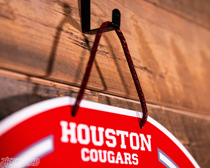 Houston Cougars Personalized Monogram Metal Art