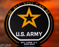 United States Army Seal 3D Vintage Metal Wall Art