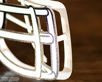 New York Jets BLITZ Collection - 8 Layer Helmet 3D Vintage Metal Wall Art
