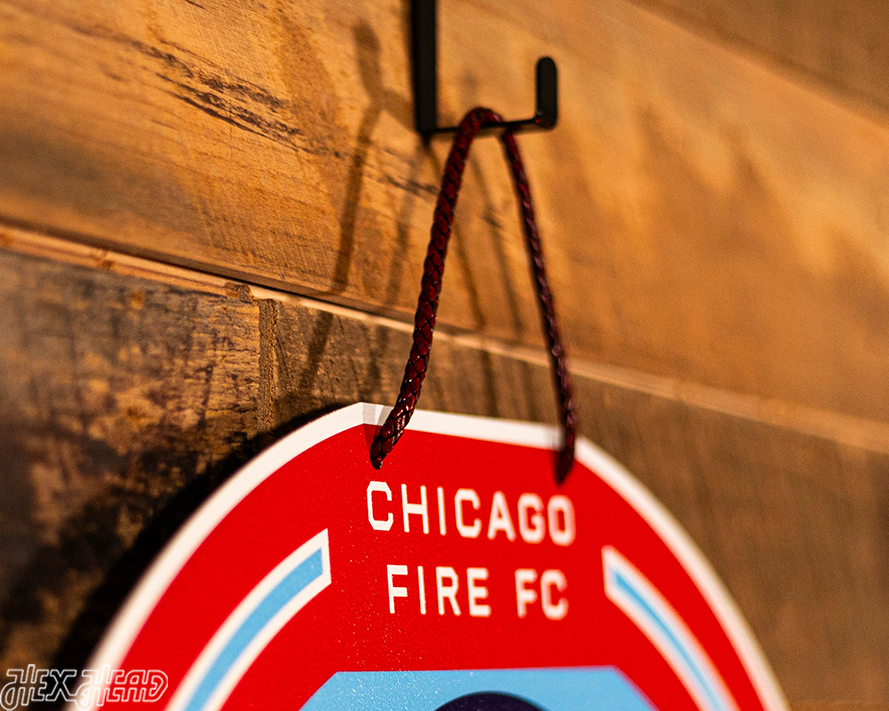 Chicago Fire Personalized Monogram Metal Art