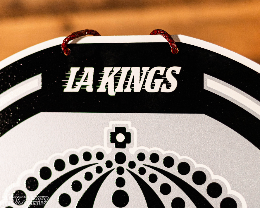 Los Angeles Kings Personalized Monogram Metal Art