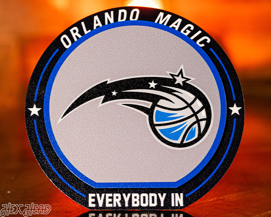 Orlando Magic "Double Play" On the Shelf or on the Wall Art