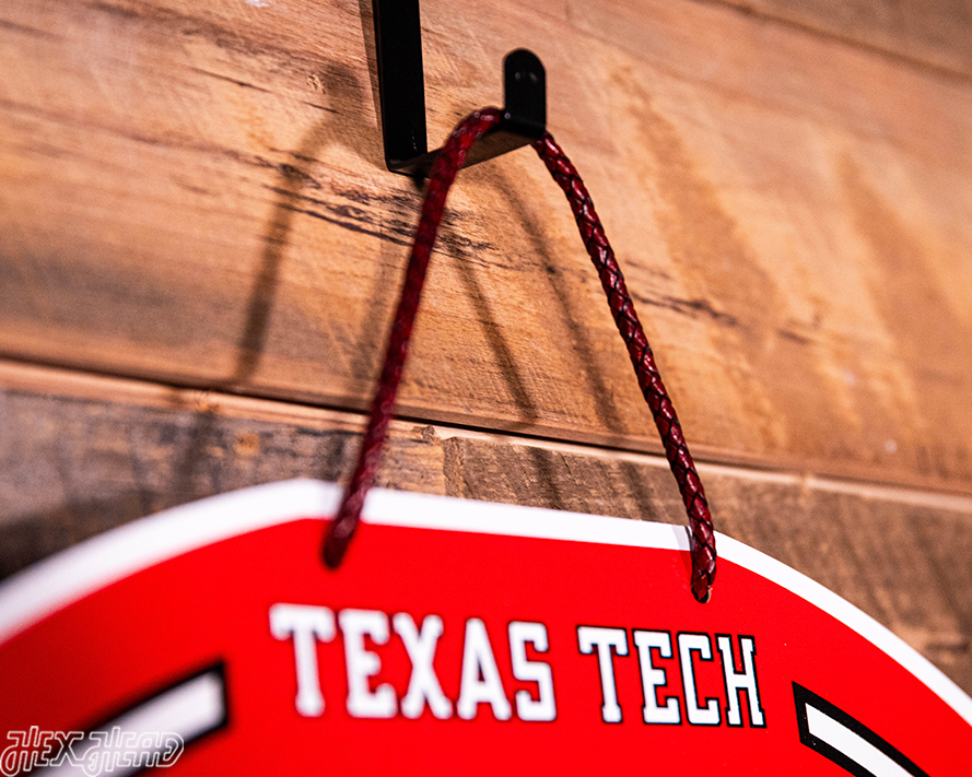 Texas Tech Red Raiders Personalized Monogram Metal Art