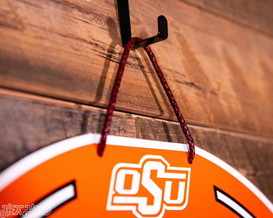 Oklahoma State Cowboys Personalized Monogram Metal Art