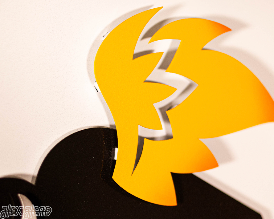 Buffalo Wild Wings 3 Dimensional FULL LOGO Metal Wall Art