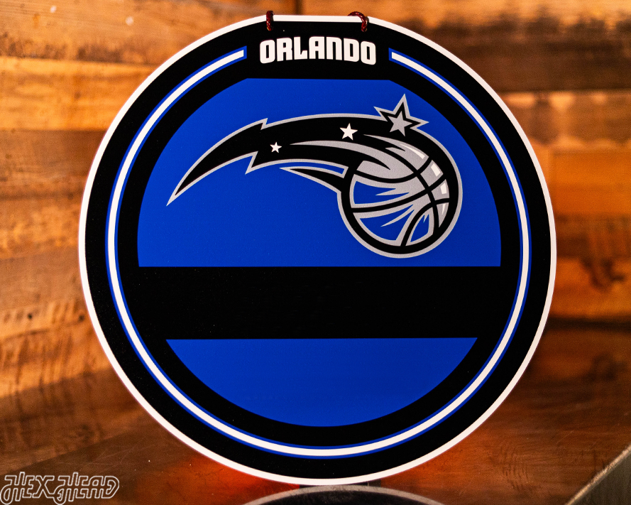 Orlando Magic Personalized Monogram Metal Art