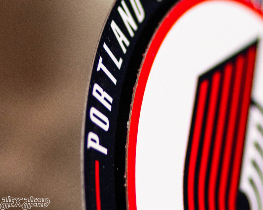 Portland Trail Blazers "Double Play" On the Shelf or on the Wall Art