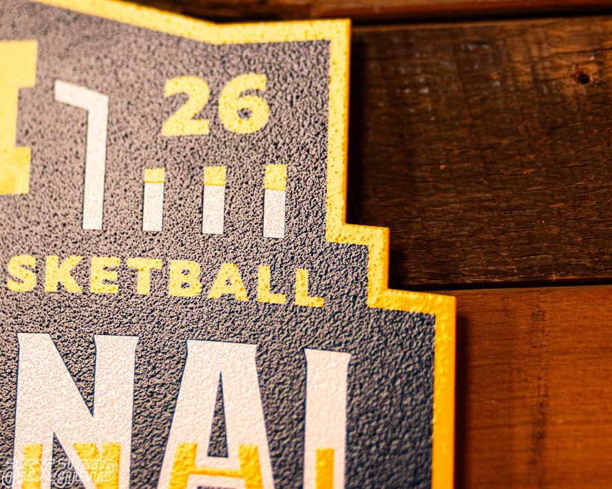 SINGLE layer Michigan Wolverines 2026 Men's Basketball National Champions