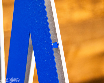 Los Angeles Dodgers interlocking "LA" 3D Vintage Metal Wall Art