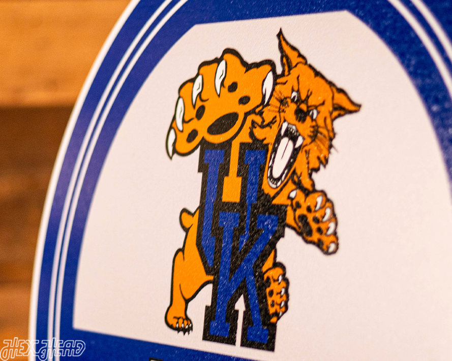 Kentucky Wildcats Personalized Monogram Metal Art