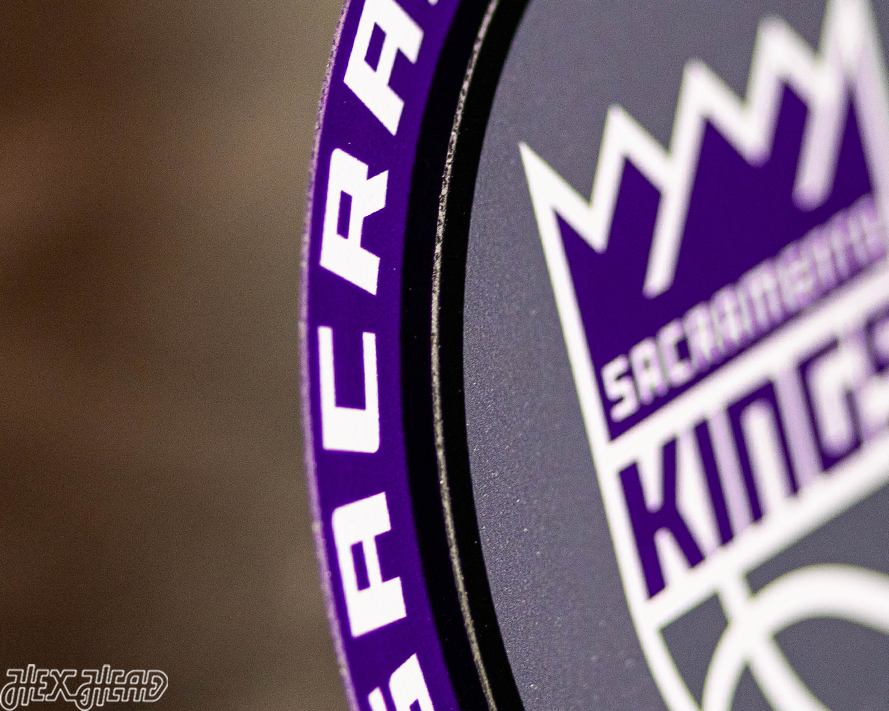 Sacramento Kings "Double Play" On the Shelf or on the Wall Art