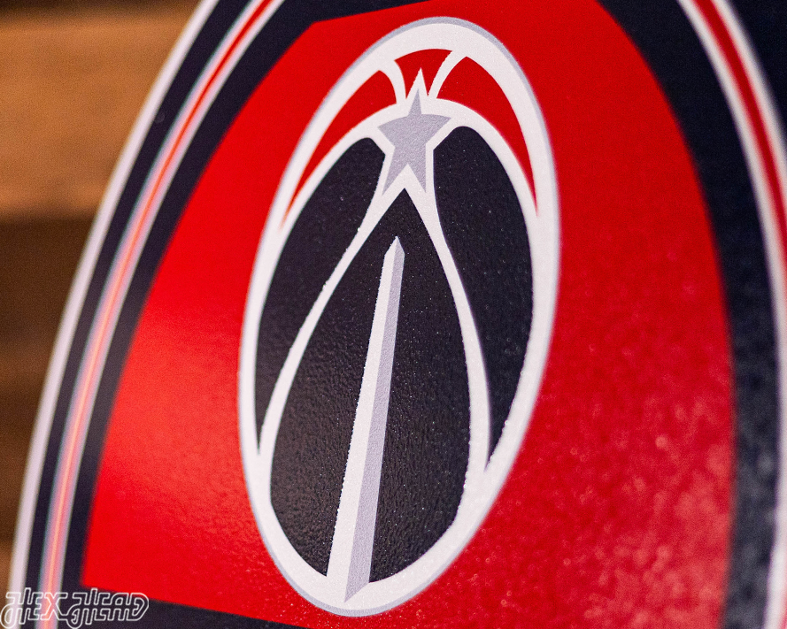 Washington Wizards Personalized Monogram Metal Art