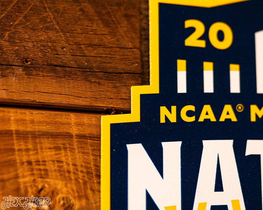 SINGLE layer Michigan Wolverines 2026 Men's Basketball National Champions