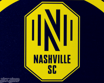 Nashville SC Personalized Monogram Metal Art