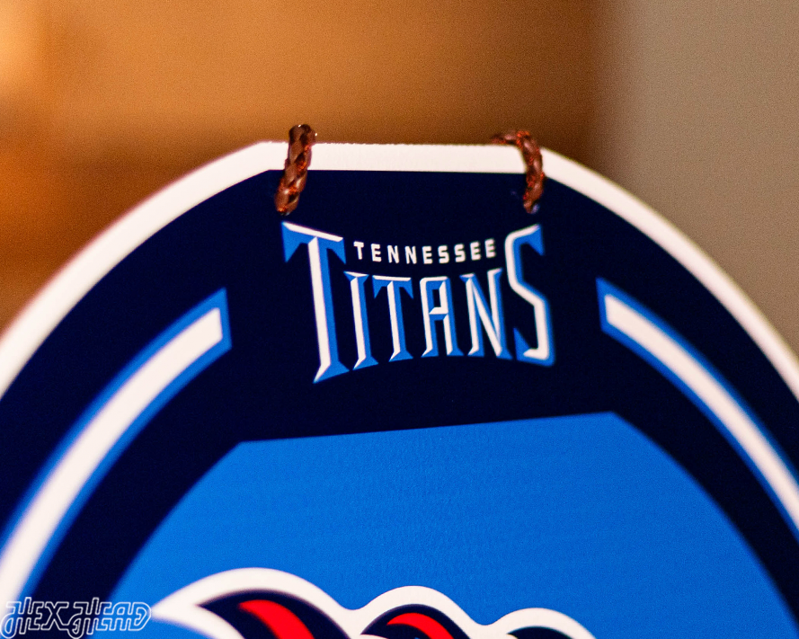 Tennessee Titans Personalized Monogram Metal Art