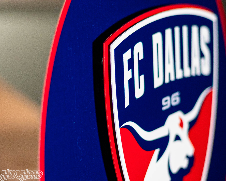 FC Dallas CRAFT SERIES 3D Embossed Metal Wall Art