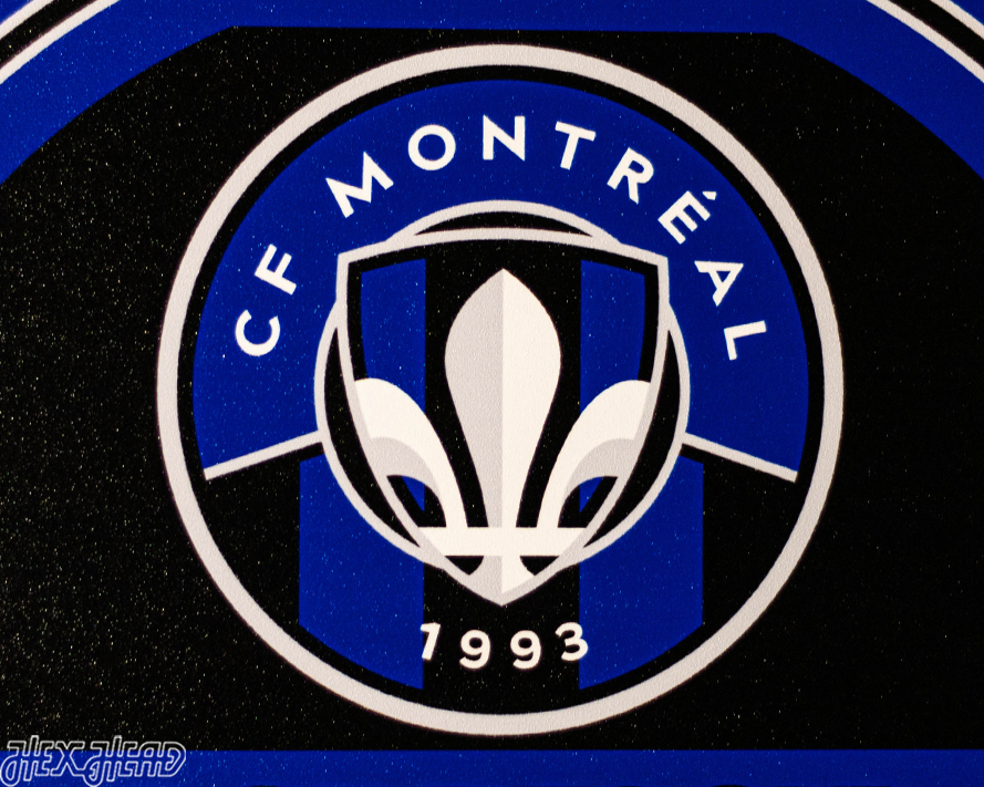 Montreal Impact Personalized Monogram Metal Art