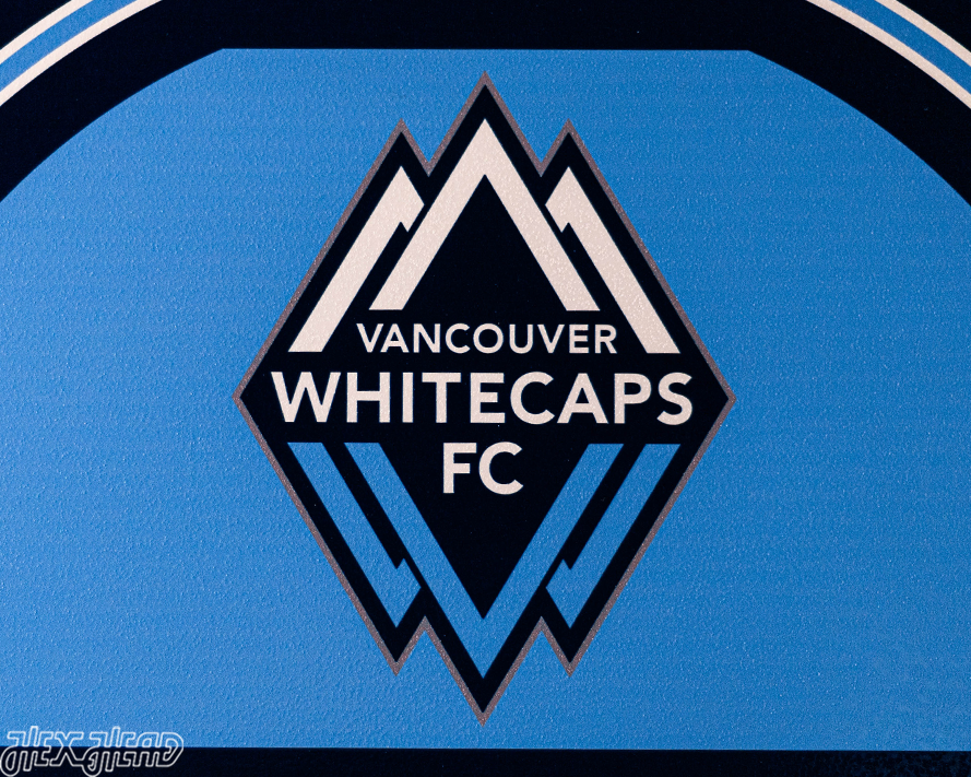 Vancouver Whitecaps Personalized Monogram Metal Art