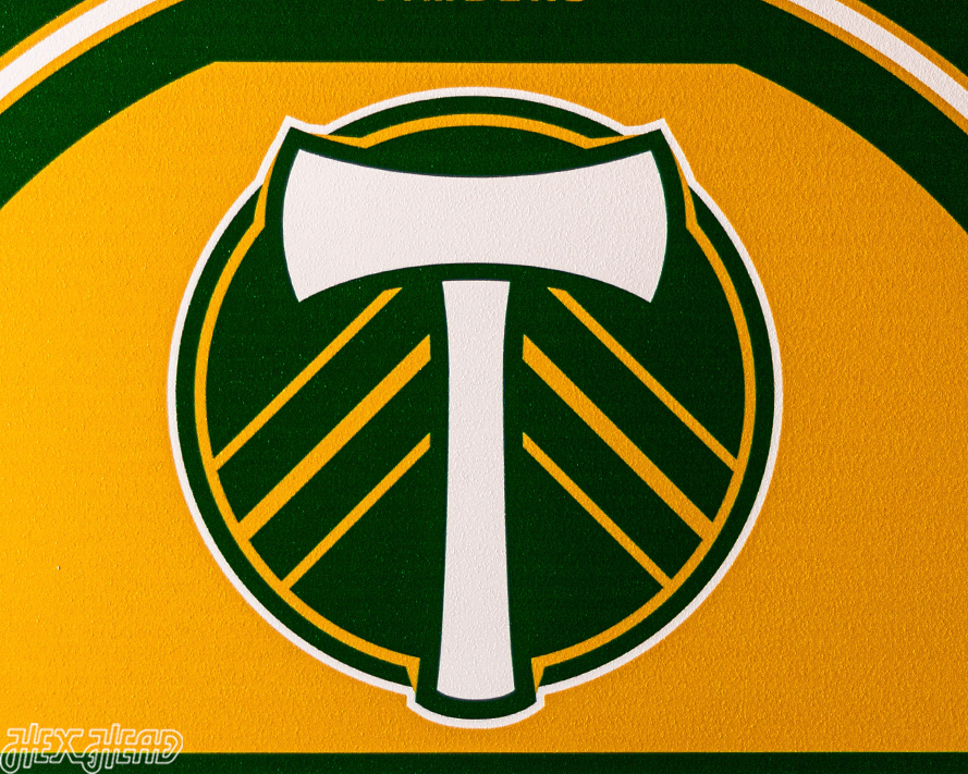 Portland Timbers Personalized Monogram Metal Art