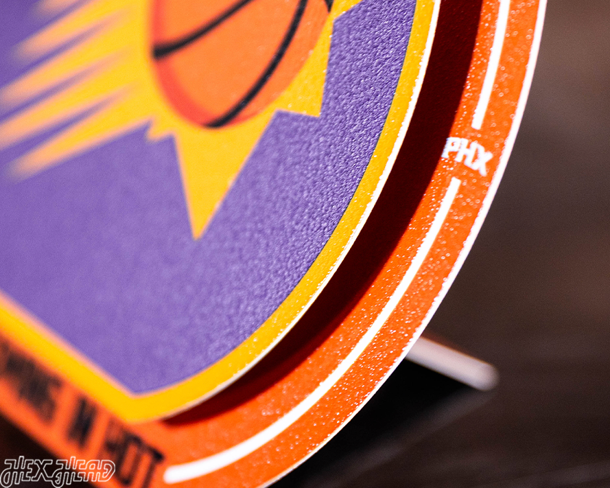 Phoenix Suns "Double Play" On the Shelf or on the Wall Art