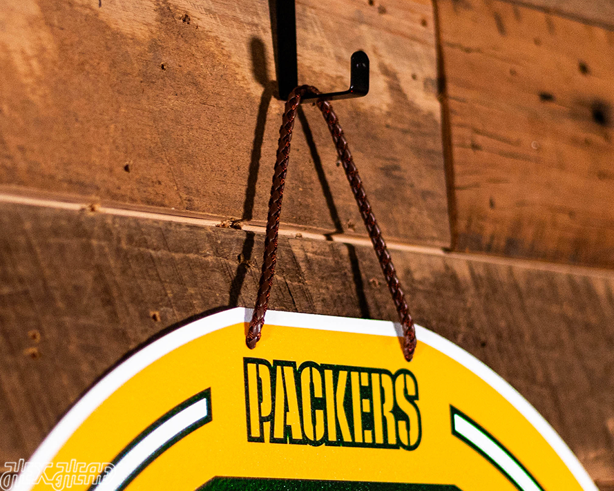 Green Bay Packers Personalized Monogram Metal Art