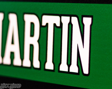 Dallas Stars Personalized Monogram Metal Art