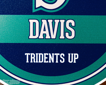 Seattle Mariners Personalized Monogram Metal Art