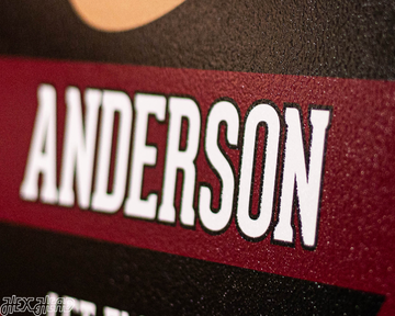 Cleveland Cavaliers Personalized Monogram Metal Art