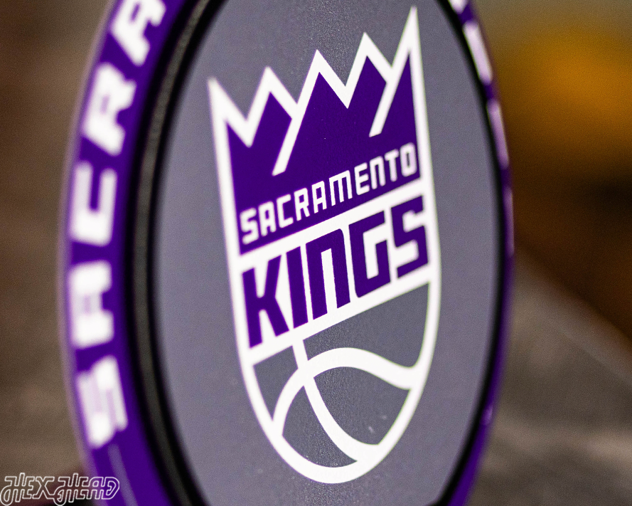 Sacramento Kings "Double Play" On the Shelf or on the Wall Art