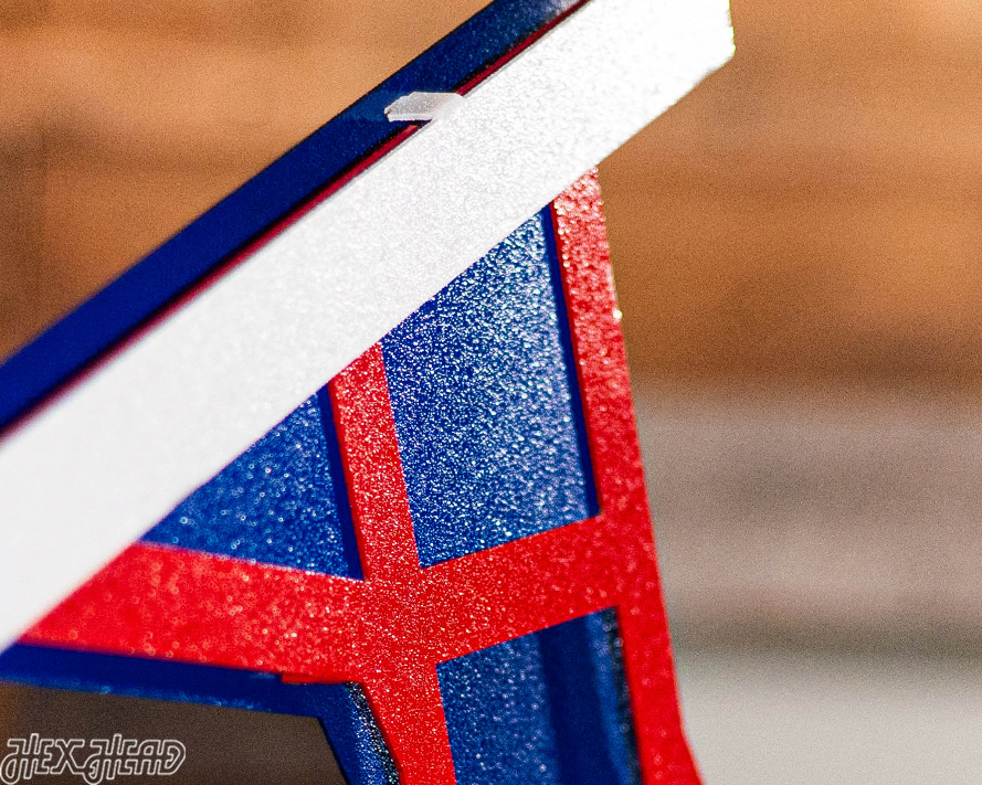 Breaking Mafia Buffalo Table 3D Vintage Metal Wall Art