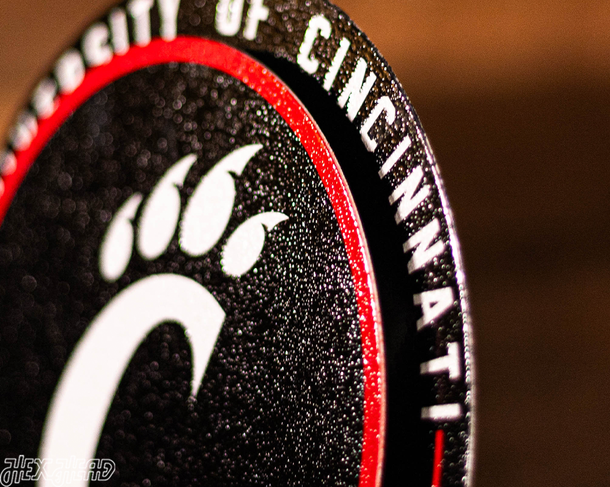 Cincinnati Bearcats "Double Play" On the Shelf or on the Wall Art
