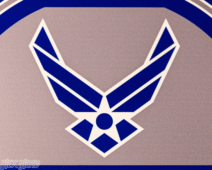 United States Air force Personalized Monogram Metal Art