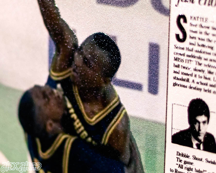 Detroit Free Press Michigan Wolverines 1989 Basketball National Champions Front Page - APRIL 4, 1989