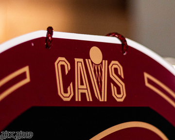 Cleveland Cavaliers Personalized Monogram Metal Art
