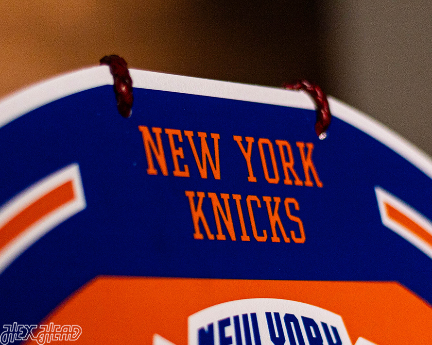 New York Knicks Personalized Monogram Metal Art