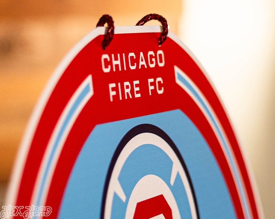 Chicago Fire Personalized Monogram Metal Art