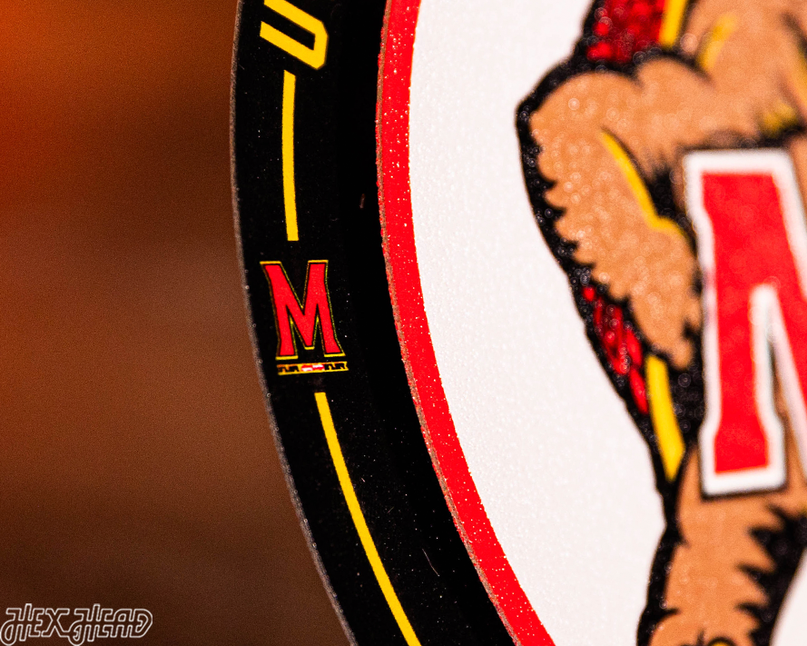 Maryland Terrapins "Double Play" On the Shelf or on the Wall Art