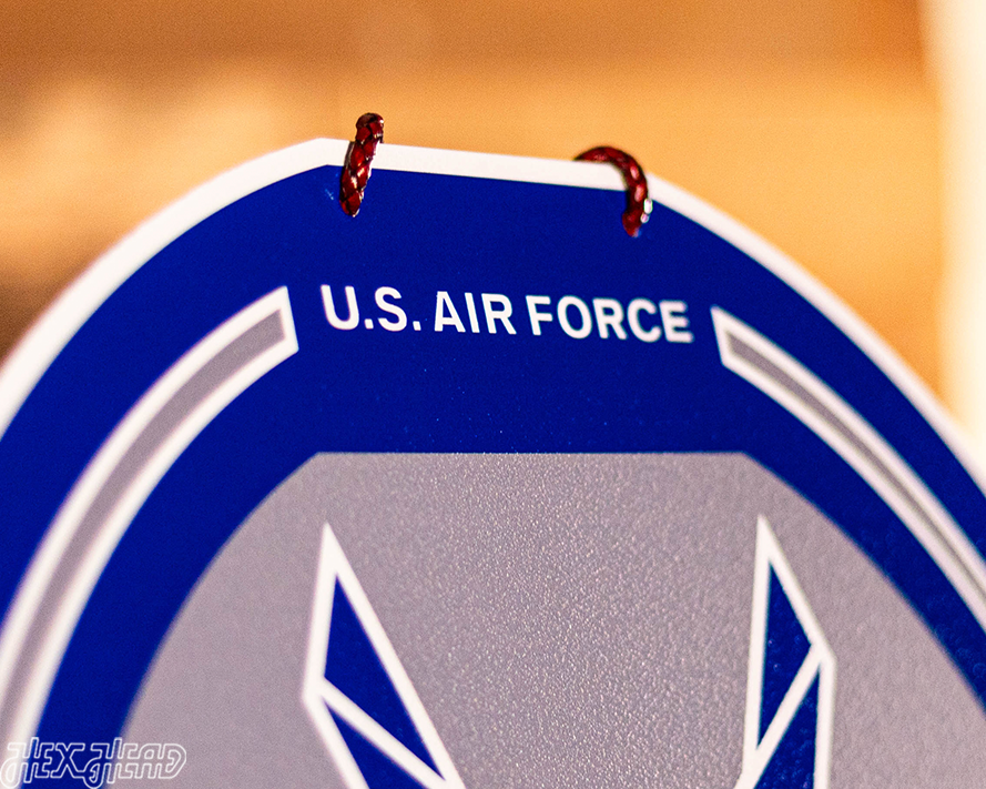 United States Air force Personalized Monogram Metal Art