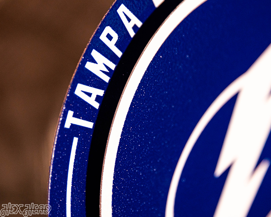 Tampa Bay Lightning "Double Play" On the Shelf or on the Wall Art