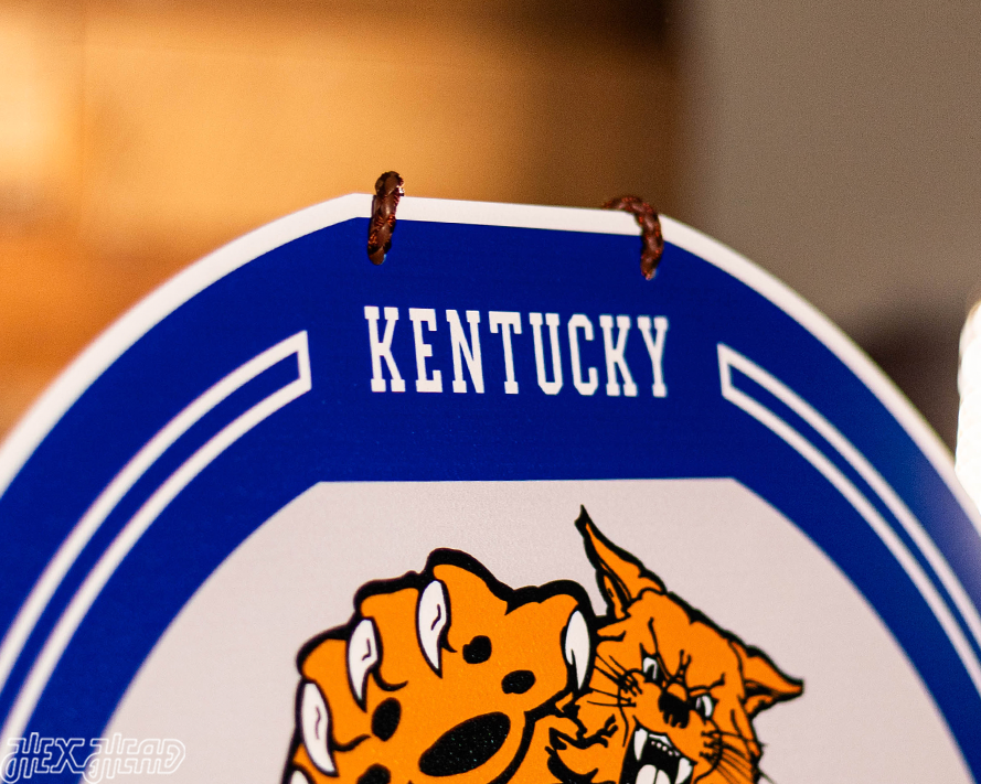 Kentucky Wildcats Personalized Monogram Metal Art