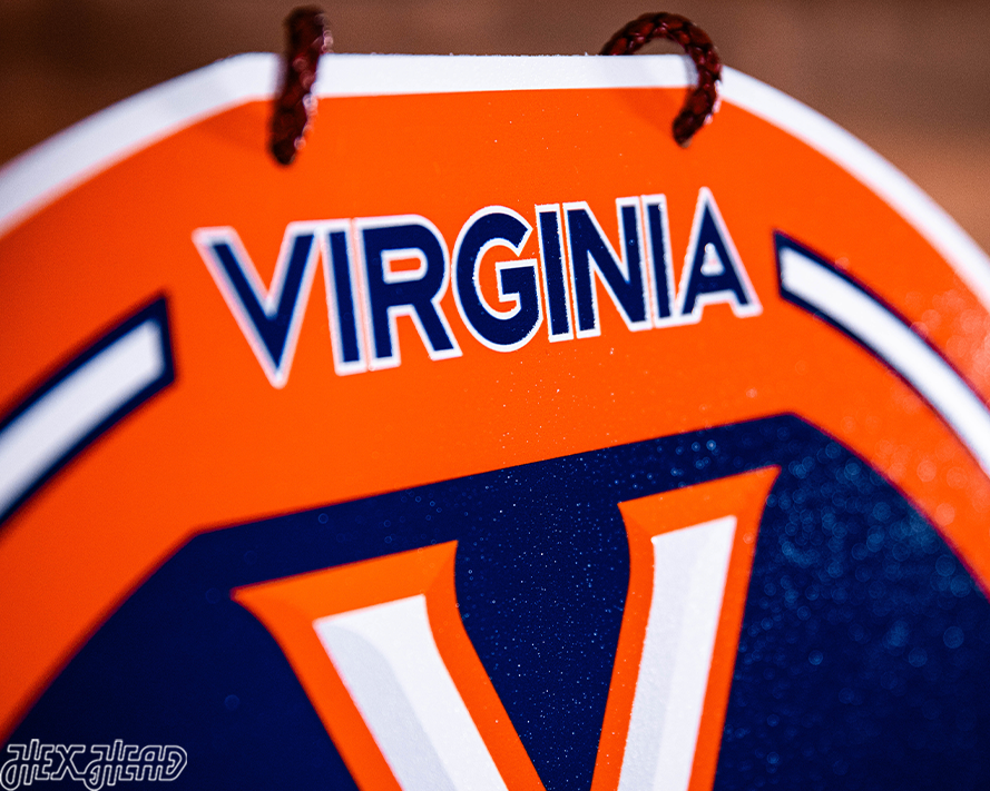 Virginia Cavaliers Personalized Monogram Metal Art