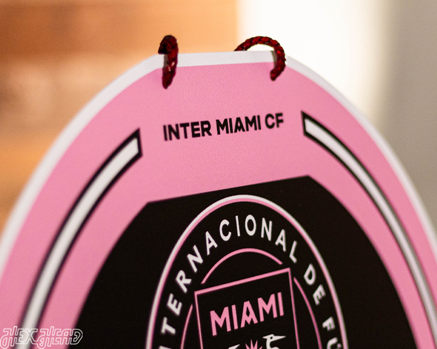 Inter Miami Personalized Monogram Metal Art