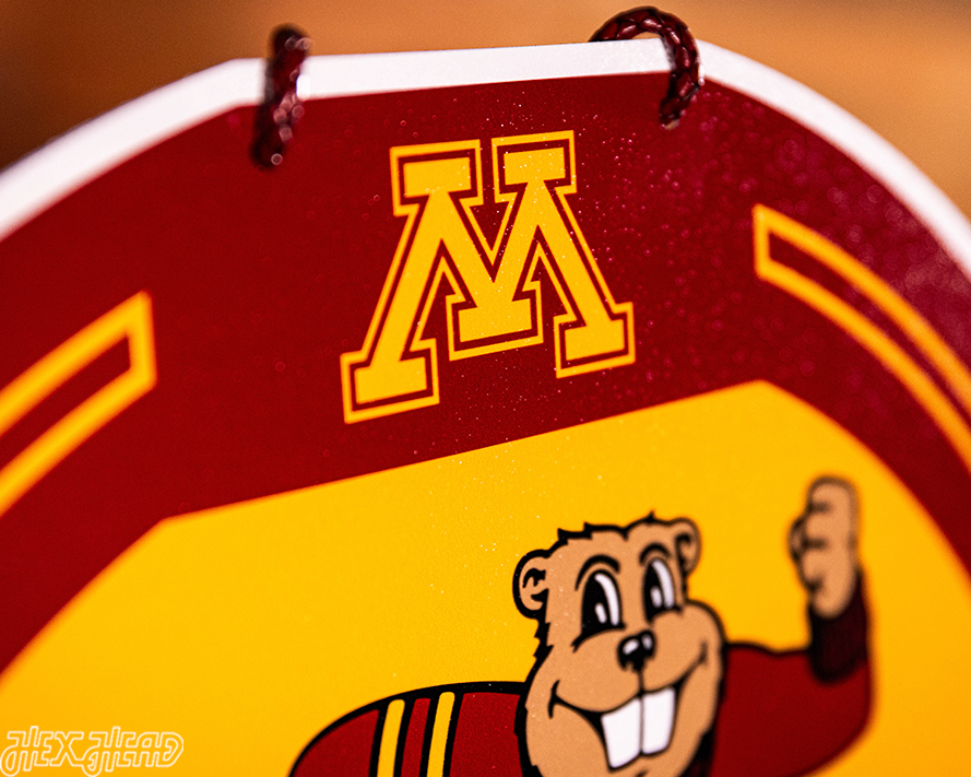 Minnesota Golden Gophers Personalized Monogram Metal Art