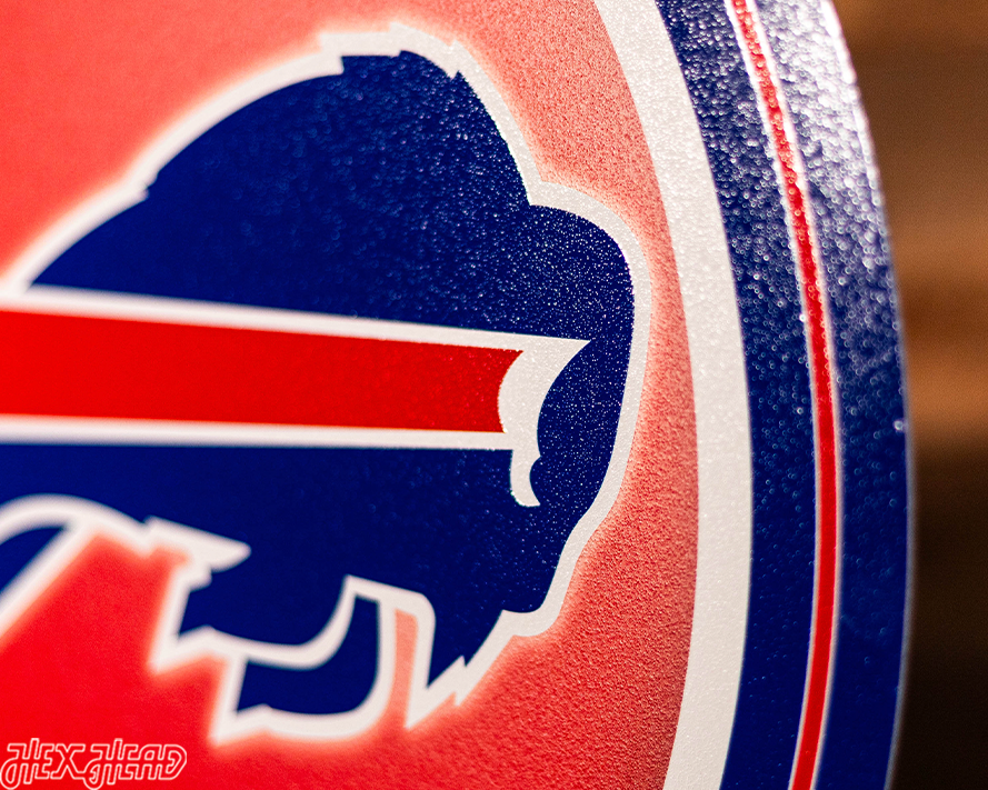 VARSITY Collection- Single layer Buffalo Bills Metal Wall Art