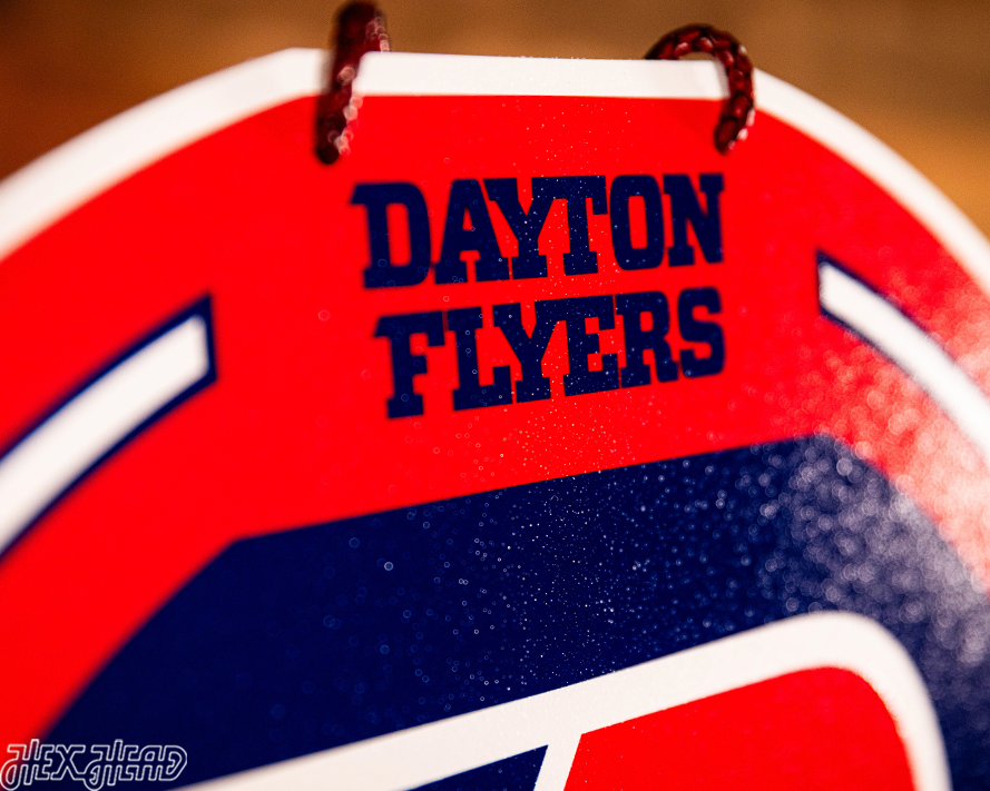 Dayton Flyers Personalized Monogram Metal Art