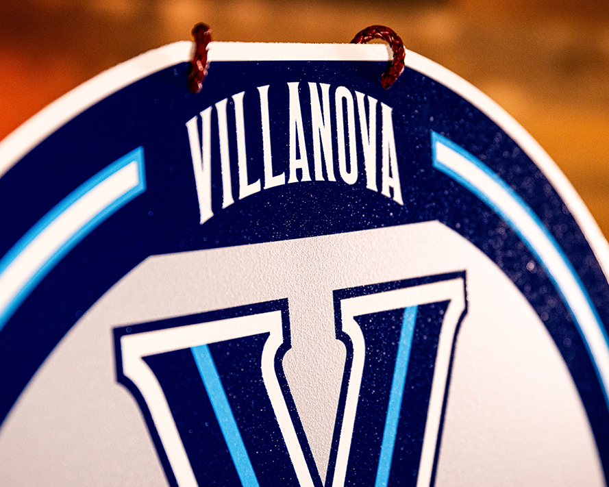 Villanova Wildcats Personalized Monogram Metal Art