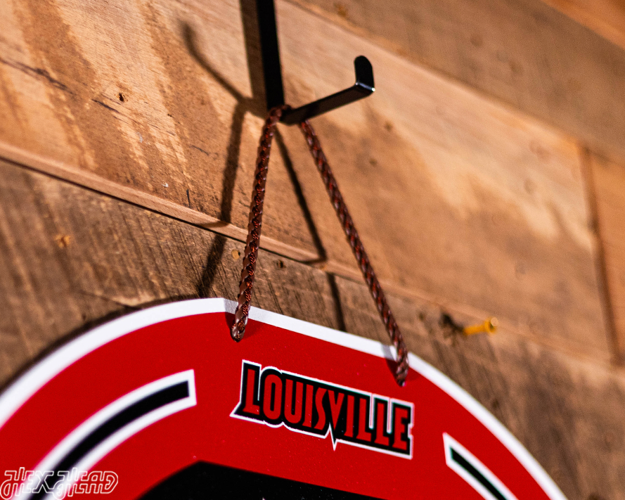 Louisville Cardinals Personalized Monogram Metal Art