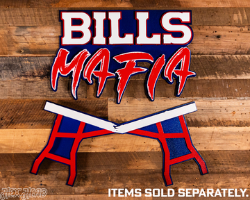 Breaking Mafia Buffalo Table 3D Vintage Metal Wall Art